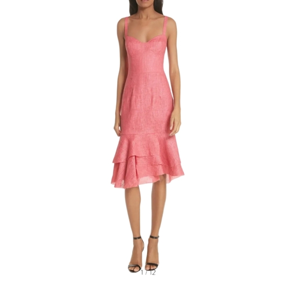 MILLY Italian Linen Dress - Picture 1 of 6